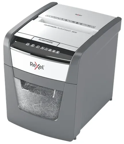 Rexel, REXEL Aktenvernichter Optimum AF+ 2020050XCH X50. P-4. 20lt
