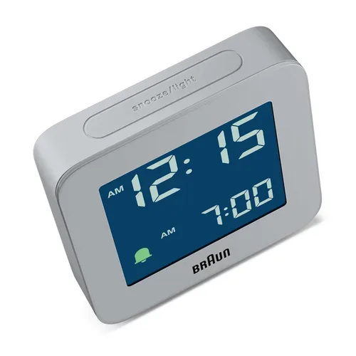 Braun, Braun - Digitalwecker, 75mm, Grau
