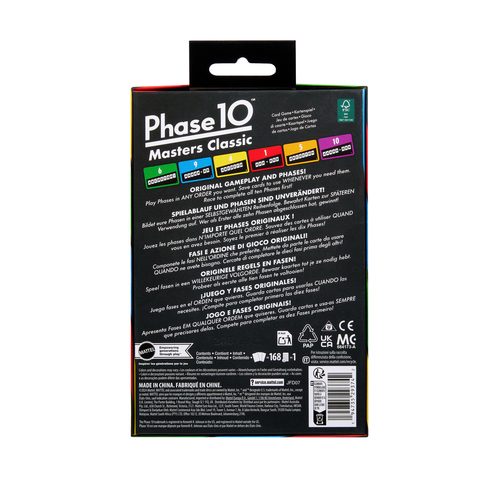 Mattel Games, Mattel games Spiel »Phase 10 Masters Classic«