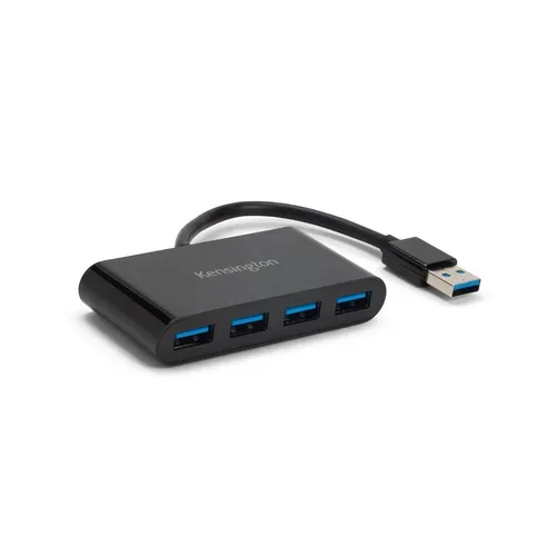 Kensington, Kensington - UH4000 4 Port Hub, USB 3 –, Schwarz