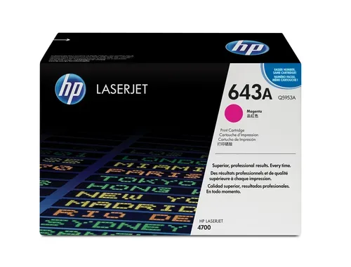 HP, HP 643A Original Tonerkartusche Q5953A Magenta