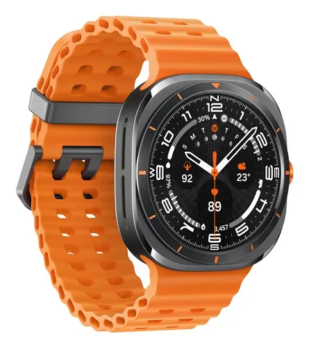 Samsung, Samsung Galaxy Watch Ultra (2024) Titanium Gray Smartwatches – orange