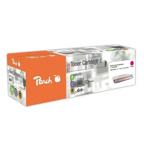 Peach, Peach O4431/28/34/4391 Toner ma ersetzt OKI 44318606 für z.B. OKI C 710 CDTN, OKI C 710 DN, OKI C 710 DTN, OKI C 710 N, OKI C 711 CDTN