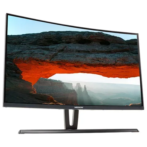 Medion, MEDION P52720 (MD 22020) Curved Monitor, 68,6 cm (27'') Full HD Display, integrierte Lautsprecher, HDMI®