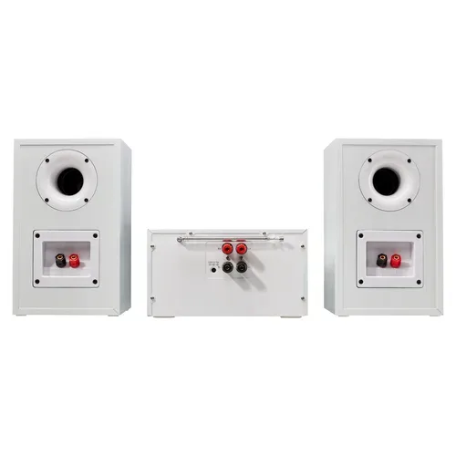 Medion, MEDION LIFE P85003 Micro-Audio-System weiß, Internet/DAB+/PLL-UKW Stereo-Radio mit je 40 Senderspeichern, 2,8'' TFT-Farbdisplay, Bluetooth® 5.0, CD-Player, WLAN, USB, 2 x 15 RMS