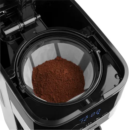Medion, MEDION Kaffeemaschine mit Thermoskanne MD 18458, Timer-Funktion, Tropf-Stopp, 900 Watt, 1,1 Liter Fassungsvermögen, Aromawahlschalter