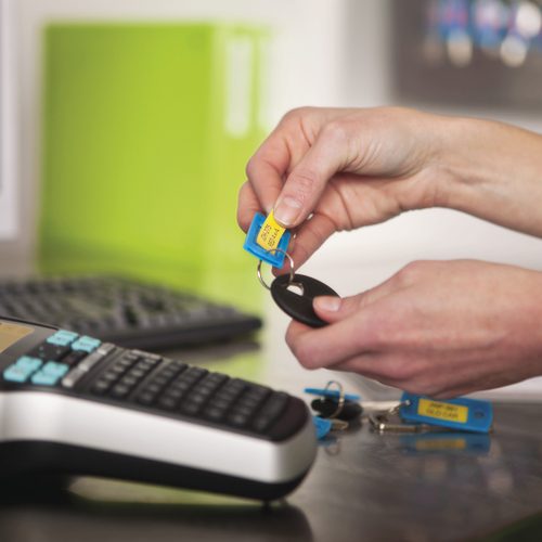 Dymo, DYMO Beschriftungsgerät LabelManager 420 P Schriftbandbreiten 9 / 12 / 19 mm