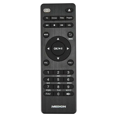 Medion, MEDION LIFE P85003 Micro-Audio-System silber, Internet/DAB+/PLL-UKW Stereo-Radio mit je 40 Senderspeichern, 2,8'' TFT-Farbdisplay, Bluetooth® 5.0, CD-Player, WLAN, USB, 2 x 15 RMS