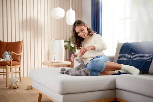Philips, Philips Luftbefeuchter "HU2716/1" 2 l Wassertank Automatikmodus, Display, Luftfeuchtigkeitsanzeige, Timerfunktion
