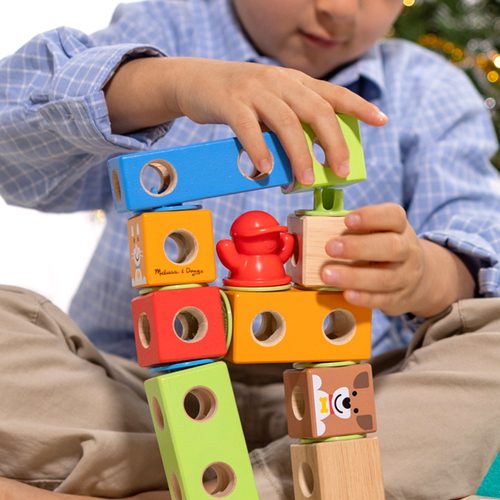 Spin Master, Spin Master Spielbausteine "Melissa & Doug Blockables Stadt"