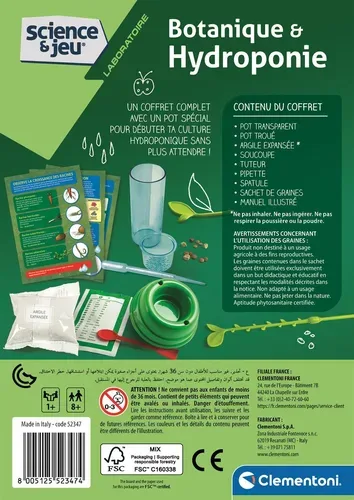 Clementoni, Clementoni Botanique et Hydroponie (Französisch)