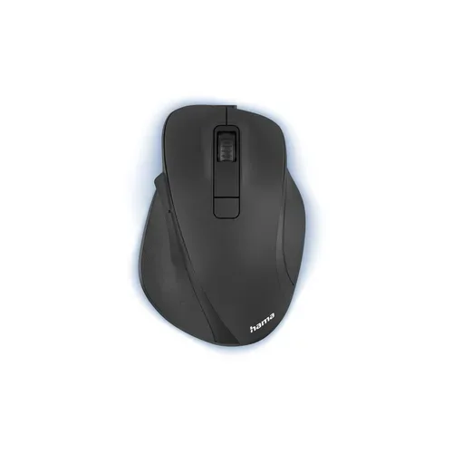 Hama, Hama - MW-500 Recharge Maus rechts RF Wireless Optisch 1600 DPI, Schwarz