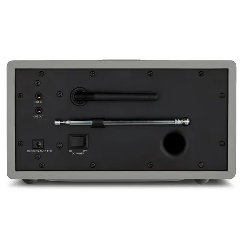 Medion, MEDION LIFE P85444 2.1 Internetradio titan, 8,1 cm (3,2'') TFT-Display, riesige Auswahl an Internet-Radiosendern & Podcasts, DAB+/UKW Radio (je 40 Senderspeicher), Bluetooth®, WLAN, 2 x 7,5 W + 15 W Subwoofer RMS