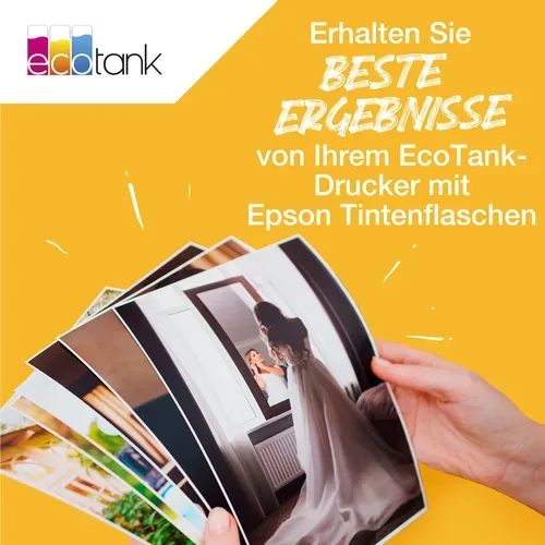 Epson, Epson E114bk Druckerpatronen schwarz - Epson No. 114 bk, C13T07A140 für z.B. Epson EcoTank ET -8500, Epson EcoTank ET -8550