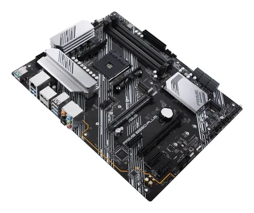 ASUS, ASUS - Prime B550-plus (am4, Amd B550, Atx), Schwarz