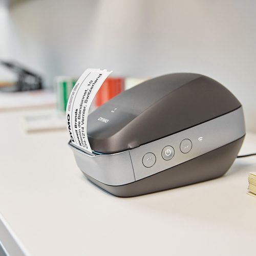 Dymo, DYMO LabelWriter Wireless Etiketten-Drucker Thermodirekt 600 x 300 dpi Etikettenbreite (max.): 62 mm USB, WLAN