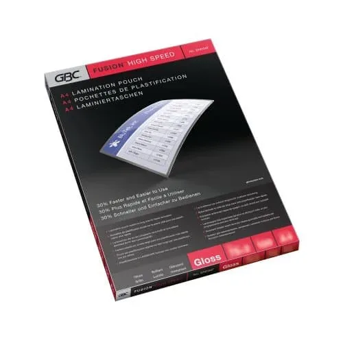 GBC, GBC Laminiertasche A4 3747348 glanz, 125my 100 Stk