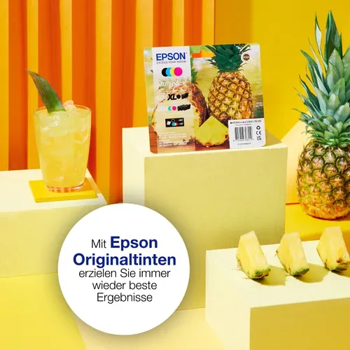 Epson, Epson E604XL Druckerpatronen XL (bk, c, m, y) - Epson No. 604XL, T10H640 für z.B. Epson Expression Home XP -2200, Epson Expression Home XP -2205