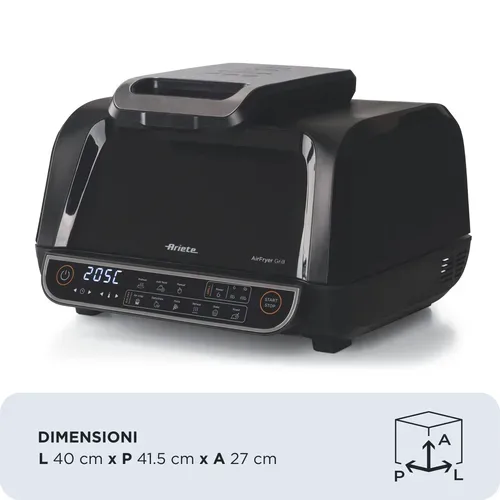 Ariete, Ariete Heissluftfritteuse "ARI-4635 8 l" 1700 W