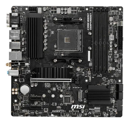 MSI, MSI - B550m Pro-vdh Wifi, Schwarz