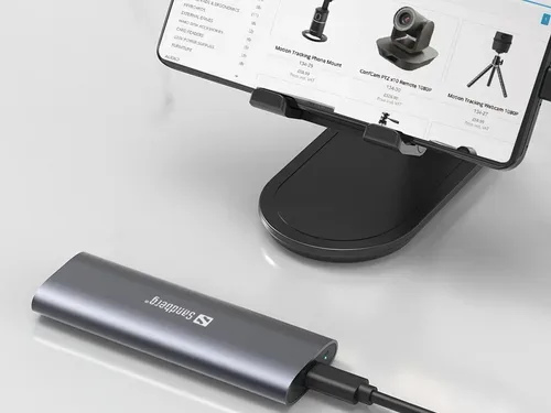 Sandberg, Sandberg -  USB 3.2 Case for M.2+NVMe SSD