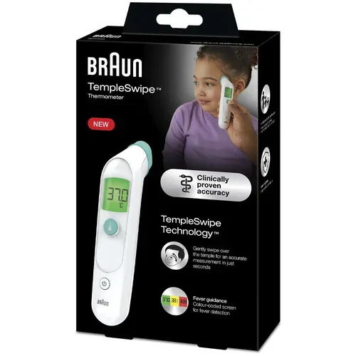 Braun, Braun Fieberthermometer "TempleSwipe"