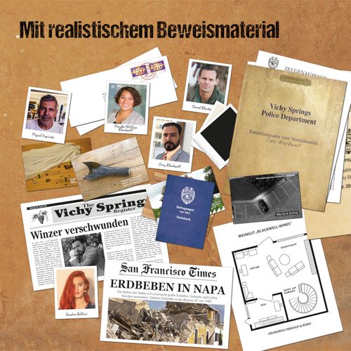 Franckh-Kosmos, Murder Mystery Case File Der Tote im Weinkeller