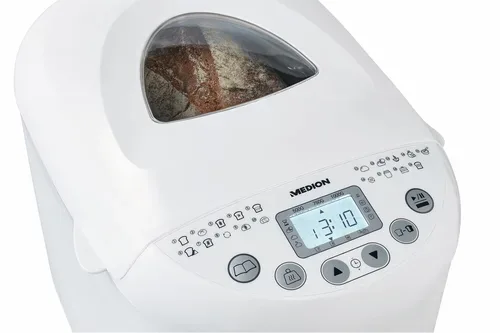Medion, MEDION LIFE Brotback- automat  MD 11011, 19 Backprogramme, 3 wählbare Bräunungsgrade, 550 Watt, bis zu 1000g Fassungsvermögen