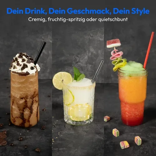 Medion, MEDION LIFE Slush-Eismaschine MD12090, 2,6 L Slush-Eis Kapazität, Härtegradkontrolle, 5 Modi,  30?60 Minuten Zubereitungszeit², Abnehmbarer Tank
