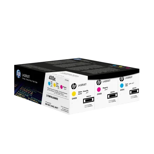 HP, HP Toner Tri-Pack 410X CMY CF252XM CLJ Pro M452 5000 S.