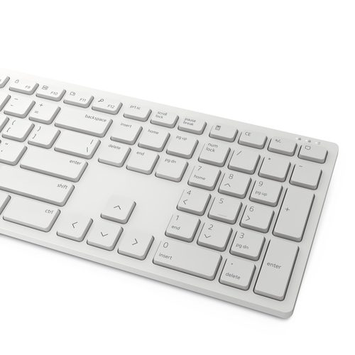 undefined, DELL KM5221W-WH Tastatur RF Wireless QWERTZ Deutsch Weiß