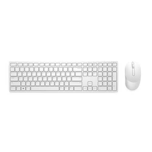 undefined, DELL KM5221W-WH Tastatur RF Wireless QWERTZ Deutsch Weiß