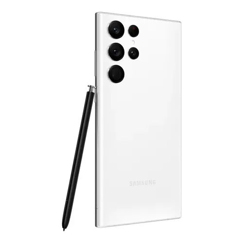 Samsung, Samsung Galaxy S22 Ultra 256GB Phantom White  - guter Zustand mit OVP und Ladekabel (Trade) und S Pen
