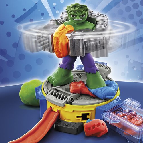 Hasbro, Play-Doh Marvel Hulk Quetsch- & Schmetterspaß, Kneten