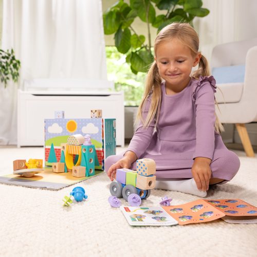 Spin Master, Spin Master Spielbausteine "Melissa & Doug Blockables Stadt"