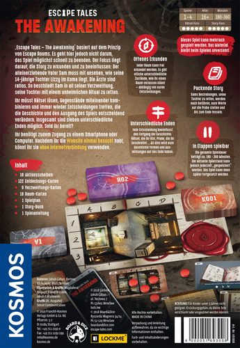 Kosmos, Kosmos Detektivspiel Escape Tales: The