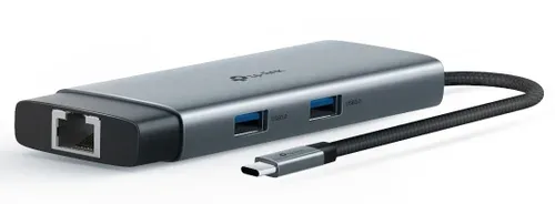 TP-Link, TP-LINK USB-C 6-Port Hub UH6120C HDMI 4K,USB-A&C, PD 100W,RJ45