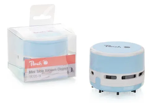 Peach, Peach Mini Tisch Staubsauger PA105 pastellblau