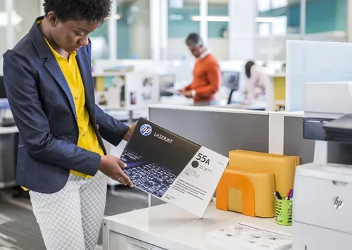 HP, HP H55ABK Toner bk - HP No. 55ABK, CE255A für z.B. HP LaserJet Enterprise 500 MFP M 525 dn, HP LaserJet Enterprise 500 MFP M 525 f