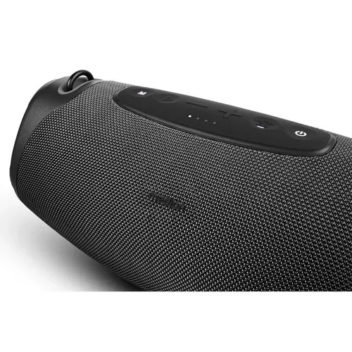 Medion, MEDION LIFE P61762 Tragbarer Bluetooth® Lautsprecher L anthrazit, Dual Illuminated & Lightstrip (RGB-Lichteffekte), Bluetooth® 5.3, integrierter Akku mit bis zu 47 Stunden Laufzeit, robustes & mobiles Design, 2 x 25 W RMS
