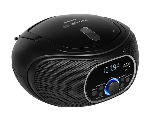 Medion, MEDION LIFE E65711 Boombox mit CD/MP3-Player, PLL-UKW Stereo-Radio, AUX, USB Anschluss, 2 x 12 W