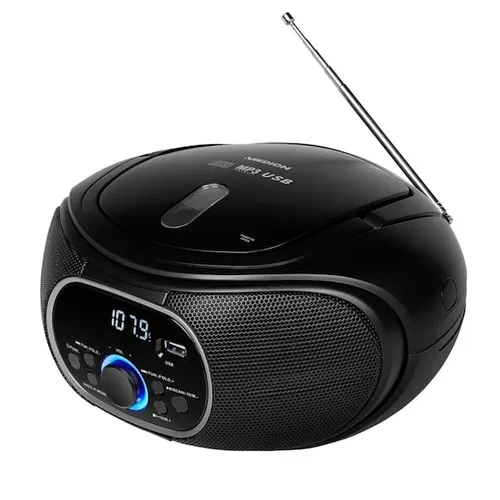 Medion, MEDION LIFE E65711 Boombox mit CD/MP3-Player, PLL-UKW Stereo-Radio, AUX, USB Anschluss, 2 x 12 W