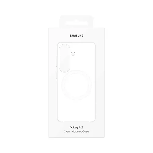 Samsung, Samsung Handyhülle "Clear Magnet Case für Samsung Galaxy S26" Samsung Galaxy S26 Backcover, Schutzhülle, Handyschutzhülle, Case, Schutzcase, stossfest