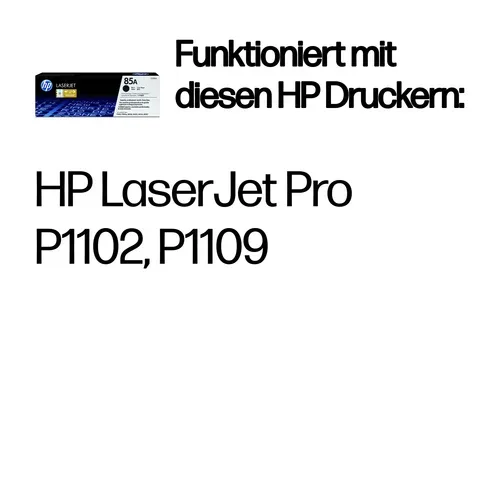 HP, HP H85ABK Toner bk - HP No. 85A BK, CE285A für z.B. HP LaserJet M 1130 MFP, HP LaserJet M 1132 MFP, HP LaserJet M 1134 MFP, HP LaserJet M 1200