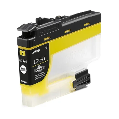 Brother, Brother B424 Druckerpatronen y - Brother LC424Y für z.B. Brother DCPJ 1200 W, Brother DCPJ 1200 DW, Brother DCPJ 1200 WE ecopro