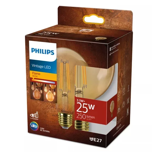 Philips, Philips - LED Glühbirne, 25W, Dunkelorange
