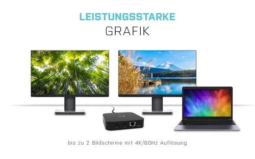 i-tec, i-tec USB-C® Dockingstation I-TEC USB-C Dual Display Docking Station