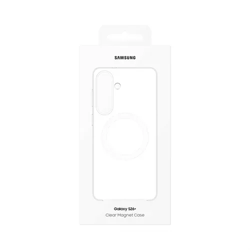 Samsung, Samsung Handyhülle "Clear Magnet Case für Samsung Galaxy S26+" Samsung Galaxy S26+ Backcover, Schutzhülle, Handyschutzhülle, Case, Schutzcase, stossfest