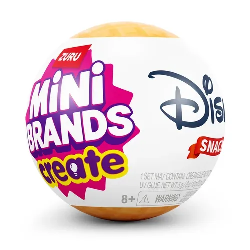 Zuru, Zuru - Mini Snack Kapsel Disney Serie 1, Überraschungspack, Multicolor