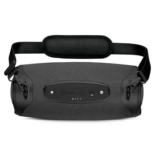 Medion, MEDION LIFE P61762 Tragbarer Bluetooth® Lautsprecher L anthrazit, Dual Illuminated & Lightstrip (RGB-Lichteffekte), Bluetooth® 5.3, integrierter Akku mit bis zu 47 Stunden Laufzeit, robustes & mobiles Design, 2 x 25 W RMS